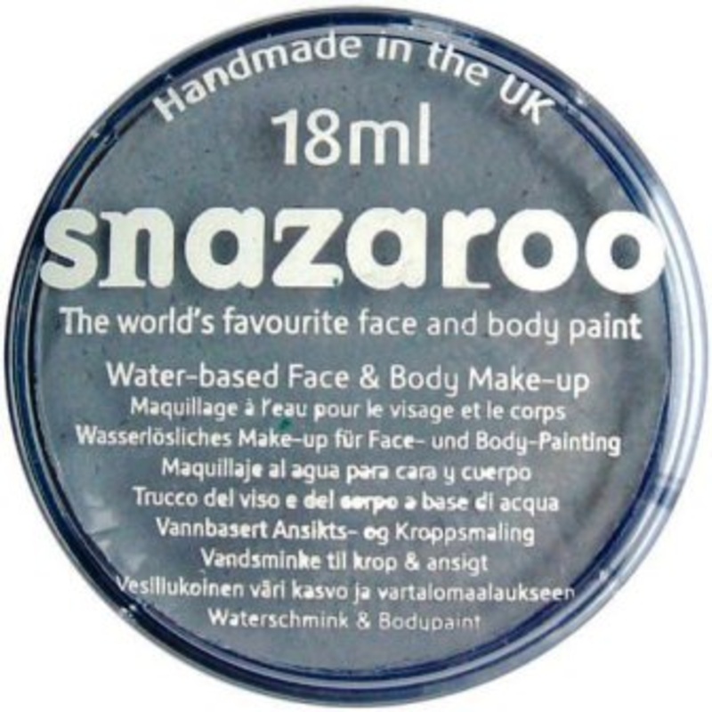 Dark Grey Face Paint