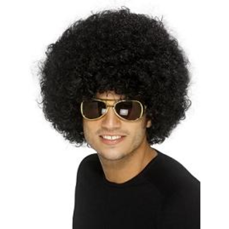 Funky Afro Wig - Black