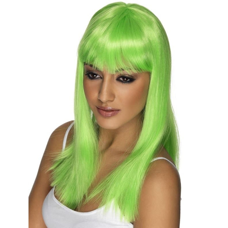 Glamourama Wig - Neon Green