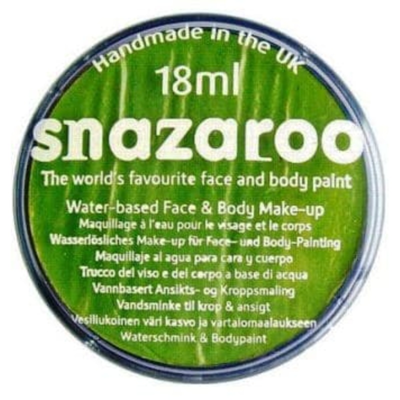 Lime Green Face Paint