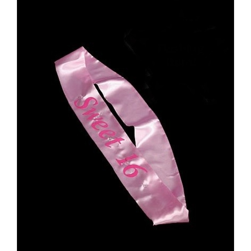 Pink Flashing Birthday Sash