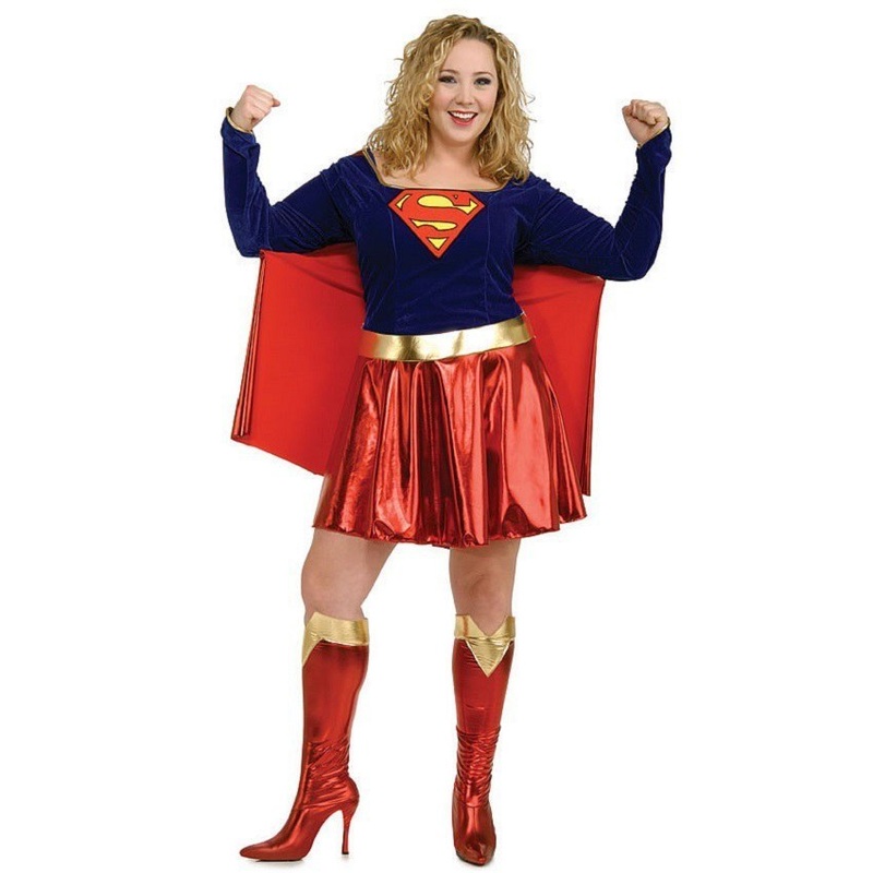 SuperGirl Costume - Plus Size