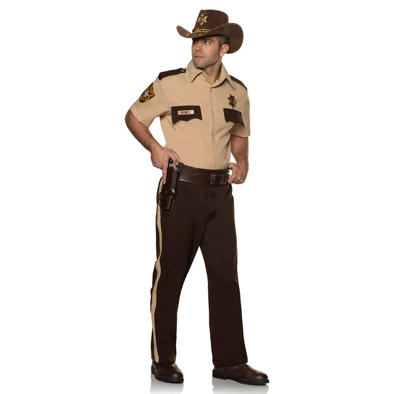 The Walking Dead Rick Grimes Sheriff Adult Costume One Size