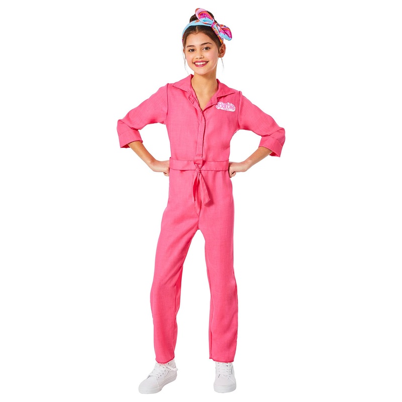 Barbie Pink Power Jumpsuit Child Costume Medium (7-8)