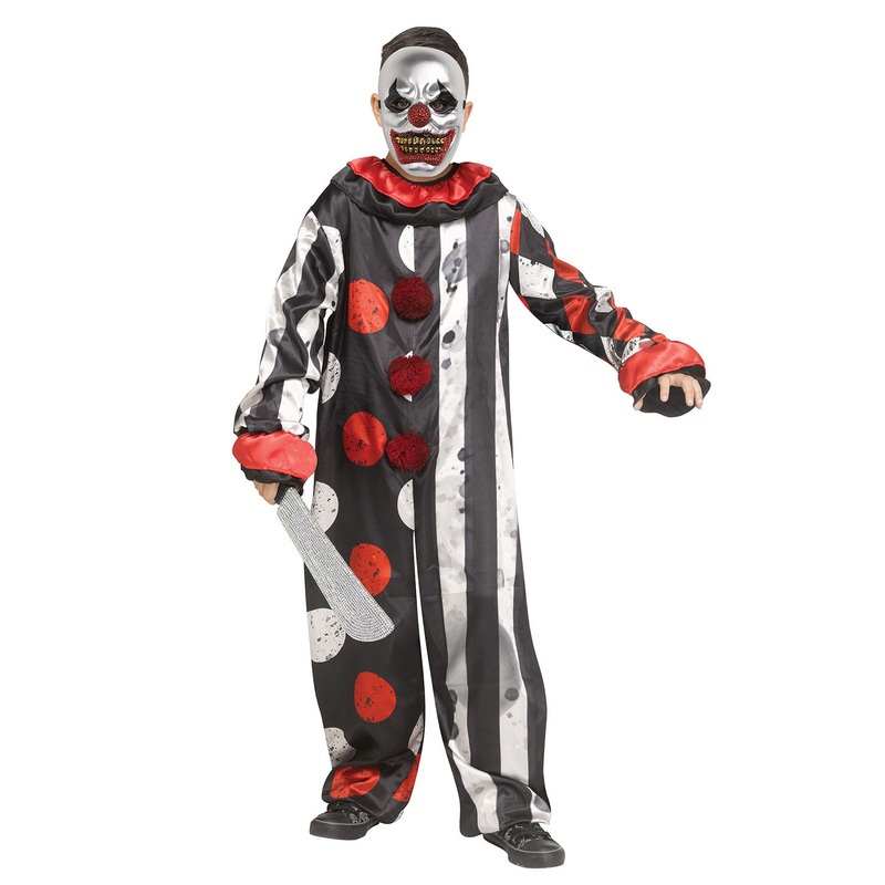 Big Top Bling Clown Child Costume Medium