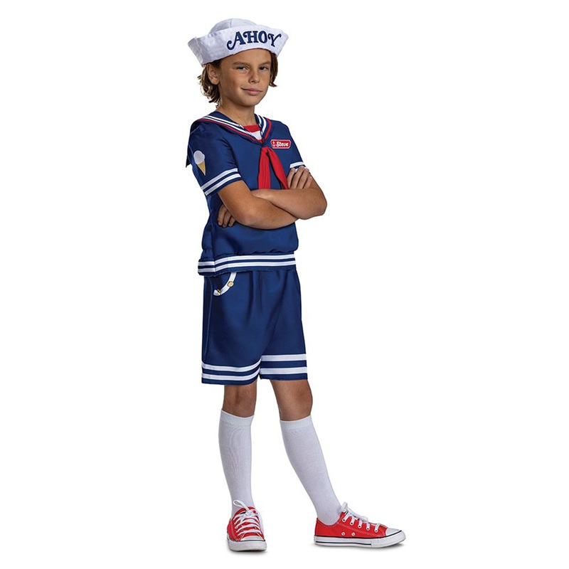 Steve Scoops Ahoy Classic Tween Costume Medium (7-8)