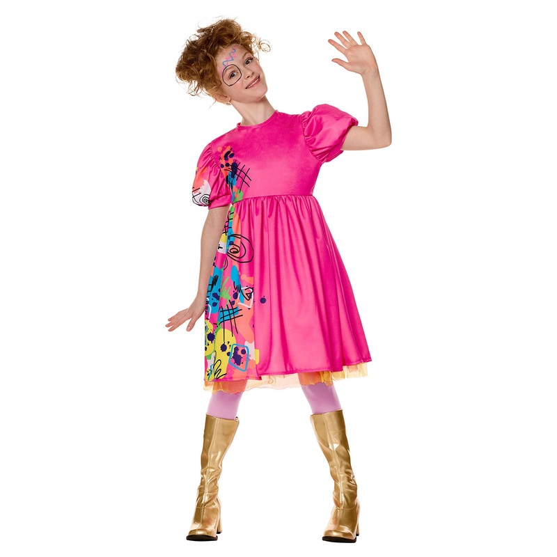 Weird Barbie Child Costume Medium (7-8)