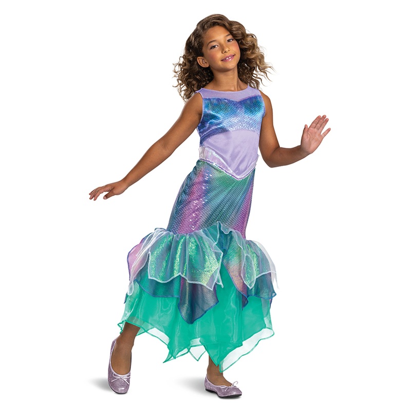 Ariel Mermaid Deluxe Child Costume X-Small (3T-4T)
