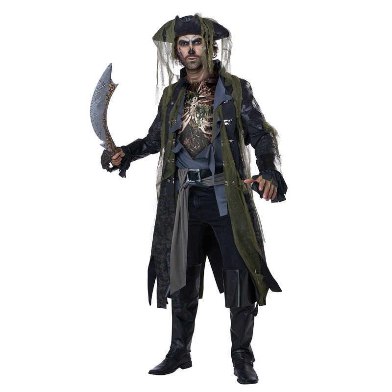 Barnacle Bill the Undead Pirate Adult Costume Small/Medium
