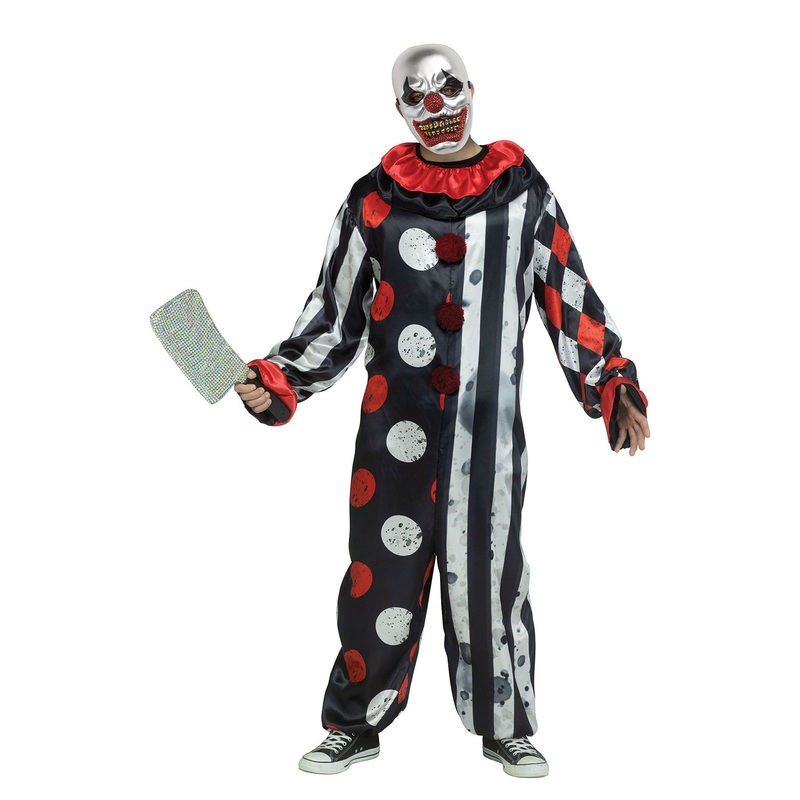 Big Top Bling Clown Adult Costume Standard