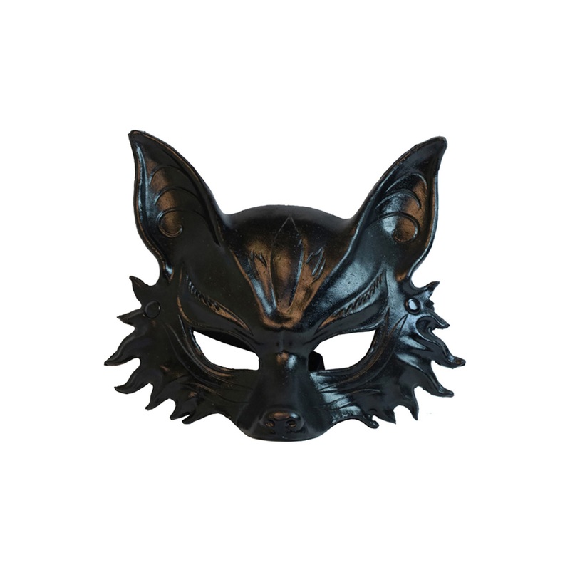 Midnight Fox Half Mask Standard