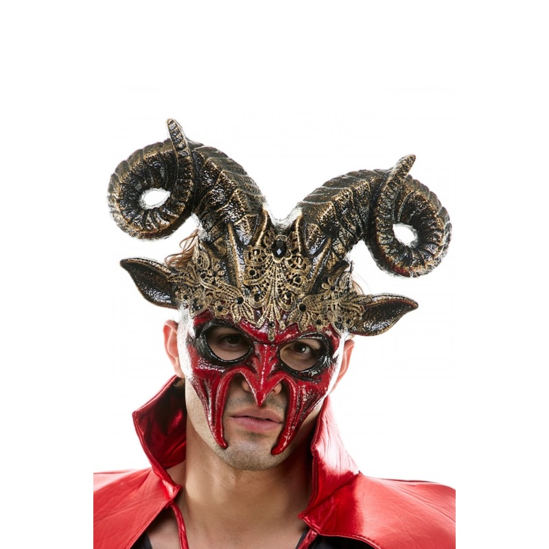 Satanic Demon Royale Half Mask Standard