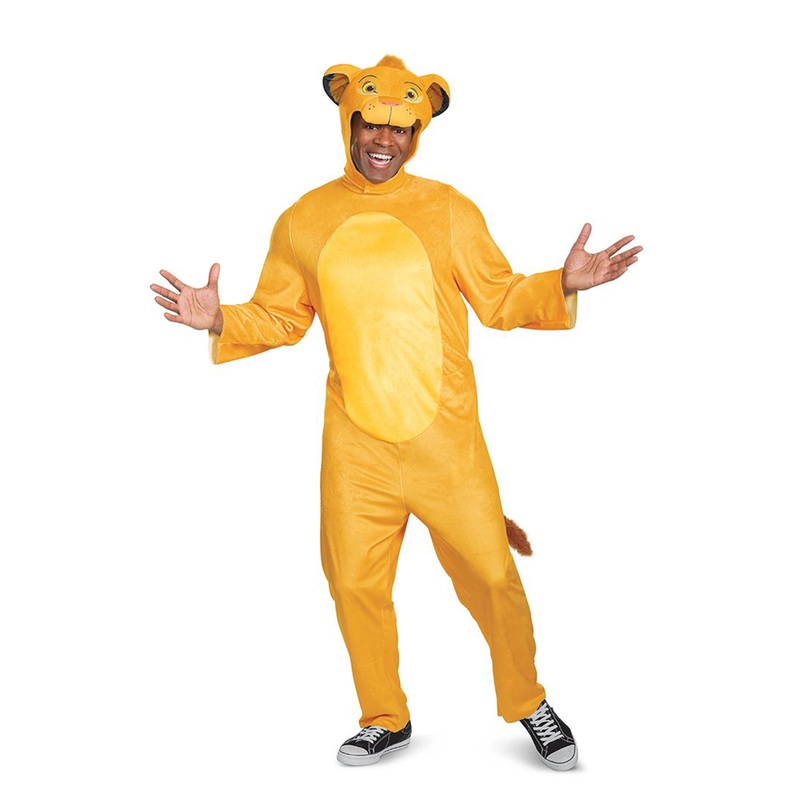 Simba Jumpsuit Adult Costume Small/Medium