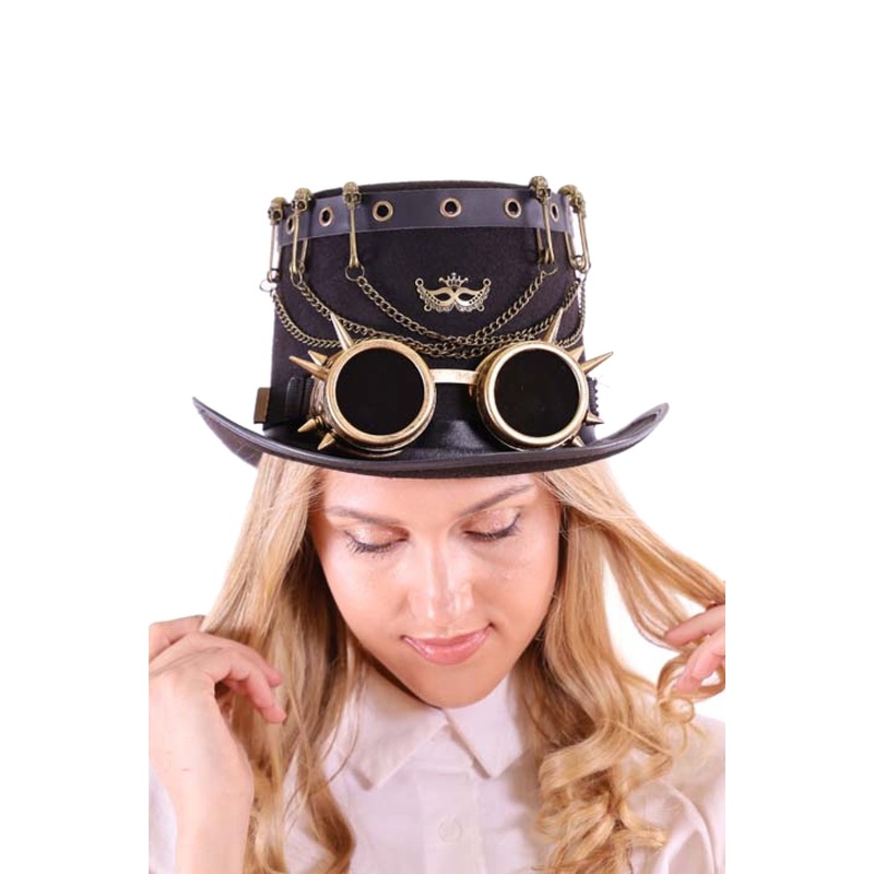 Steampunk Commander Top Hat Standard