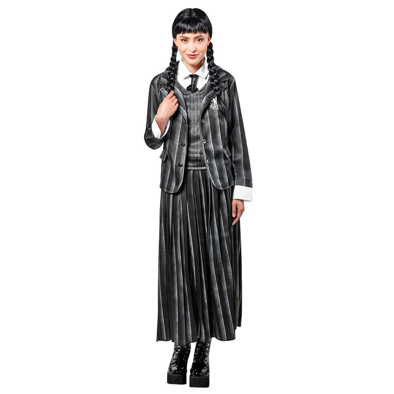 Wednesday Nevermore Academy Adult Costume Small