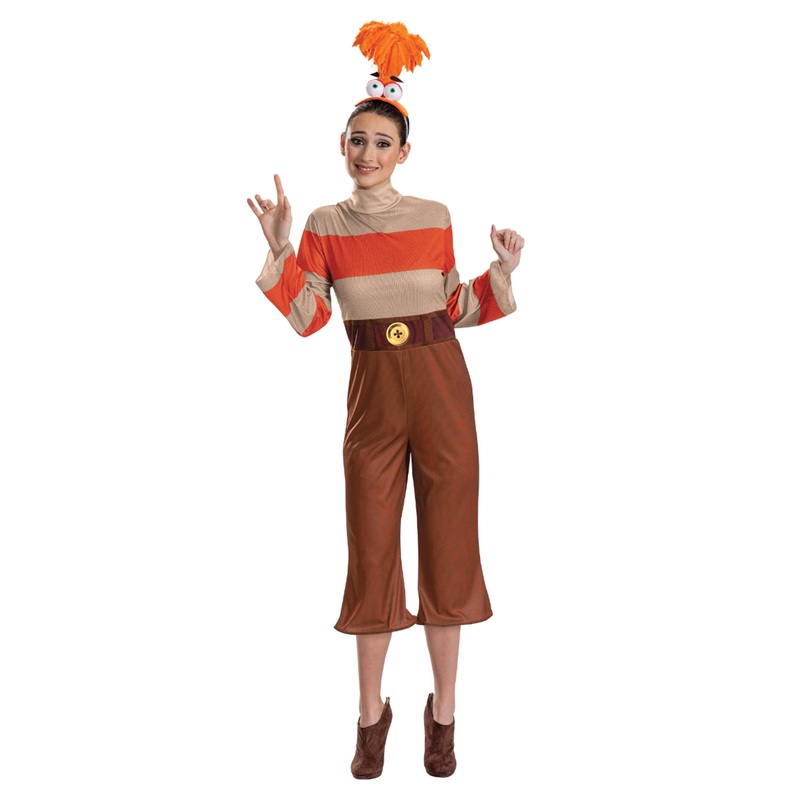 Anxiety Deluxe Adult Costume Small (4-6)