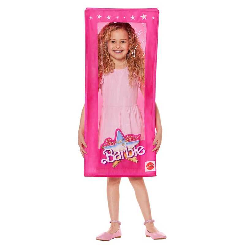 Barbie Doll Box Child Costume One Size