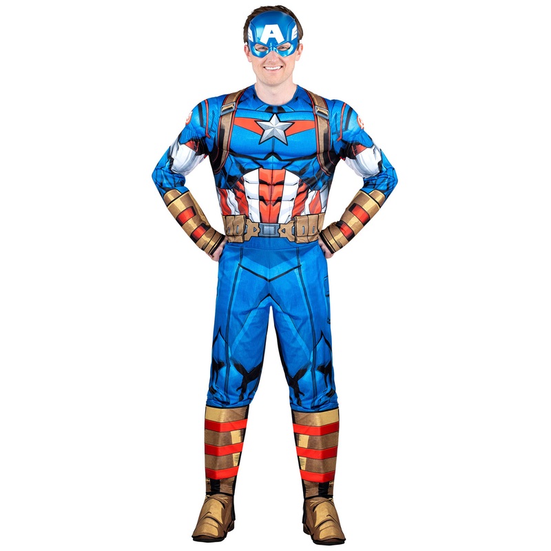 Captain America Adult Costume Medium