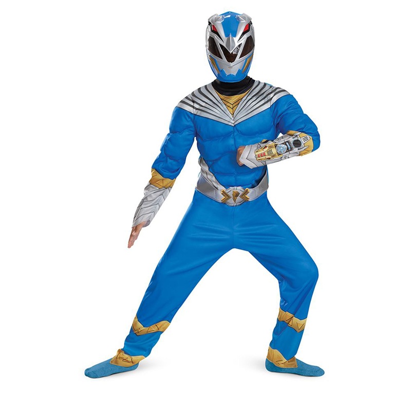 Blue Ranger Cosmic Fury Classic Muscle Child Costume X-Small (3T-4T)