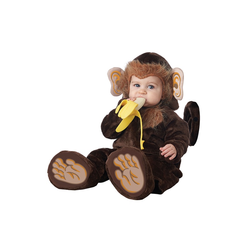 Cheeky Lil' Monkey Infant Costume 6-12 Months