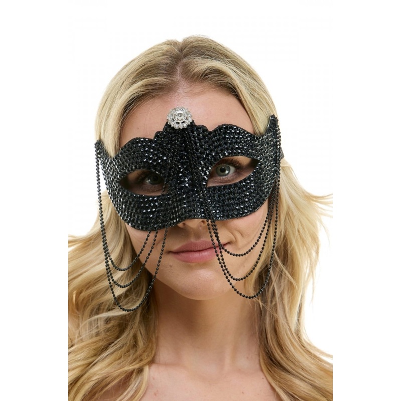 Midnight Jewel Masquerade Mask Standard