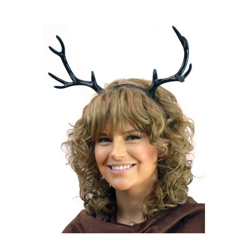 Mythical Antlers Headband Black