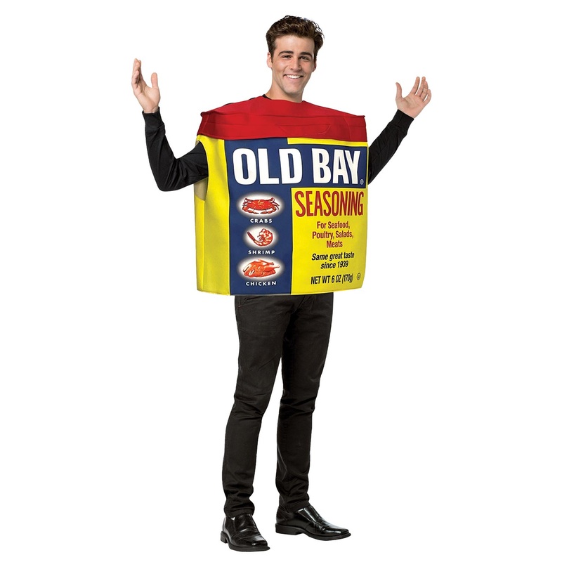 Old Bay Seasoning Can Adult Costume One Size