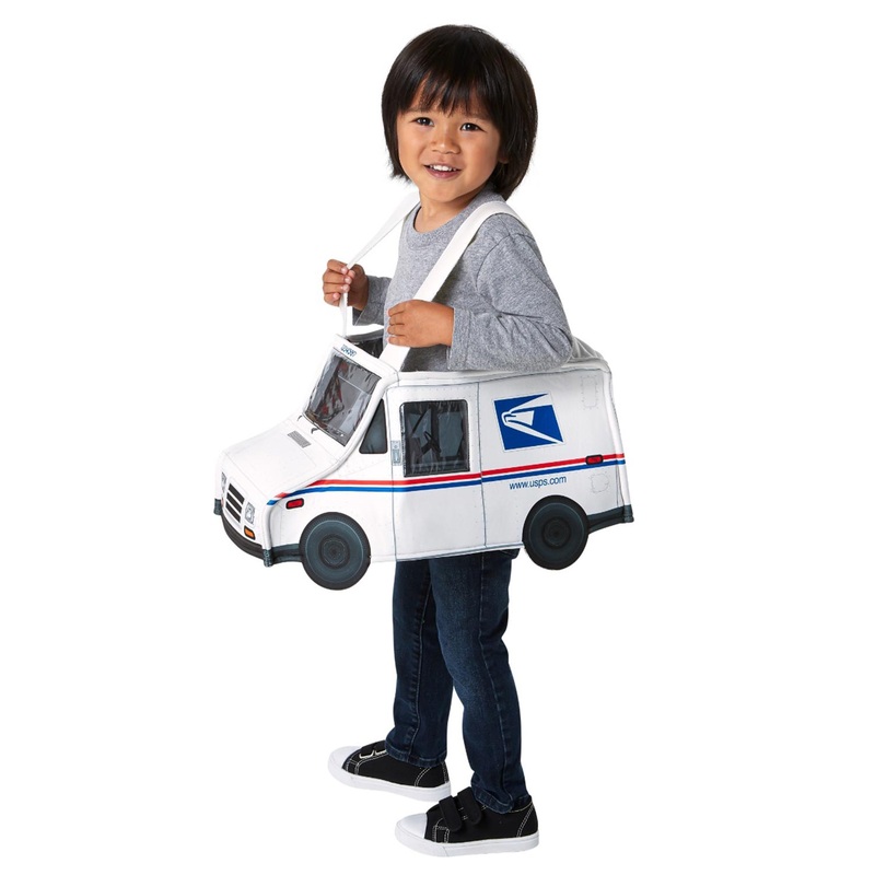 USPS Postal Truck Toddler Costume 4T
