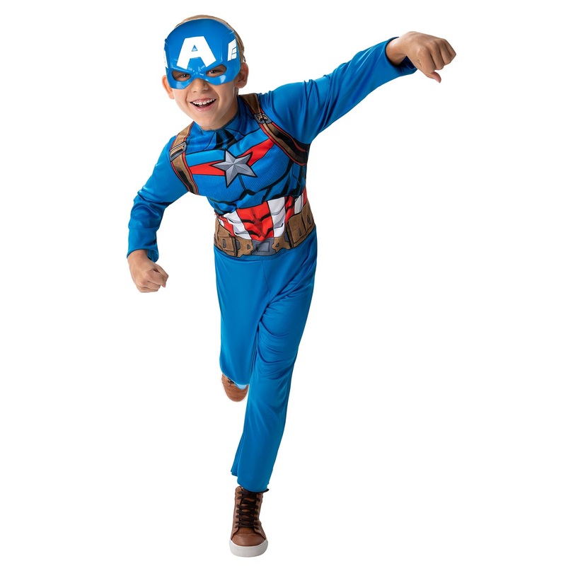 Captain America Child Costume Small
