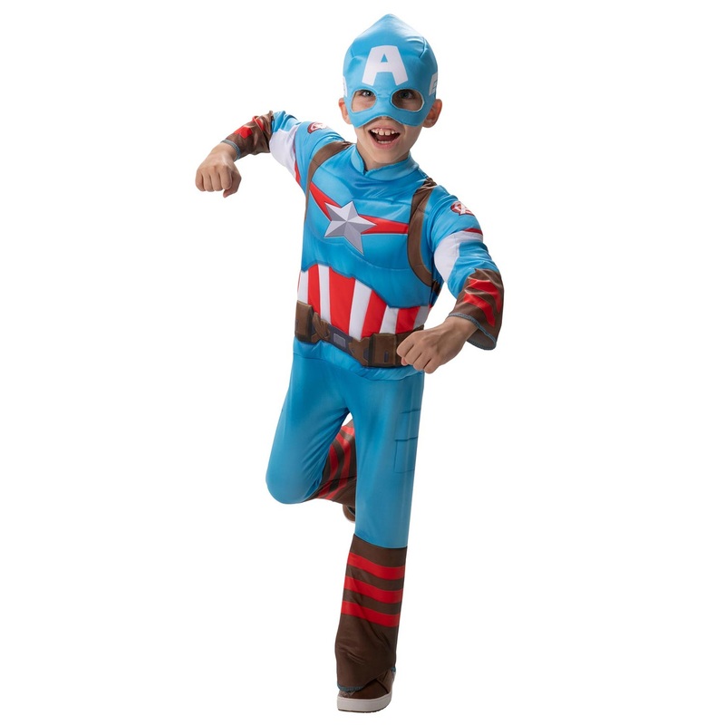 Captain America Toddler Costume 3T-4T
