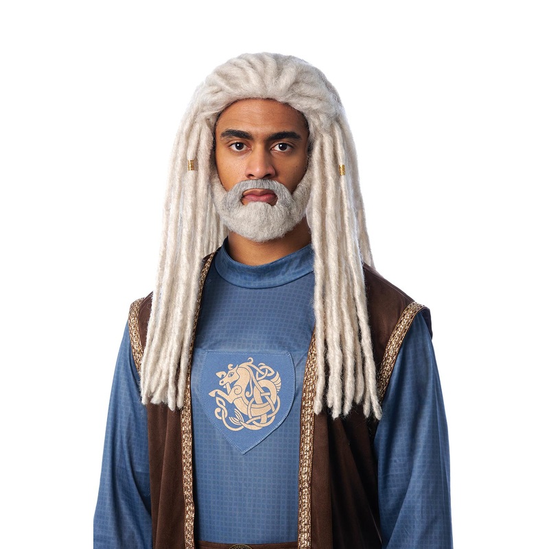Lord of the Sea Adult Wig (Platinum) Standard