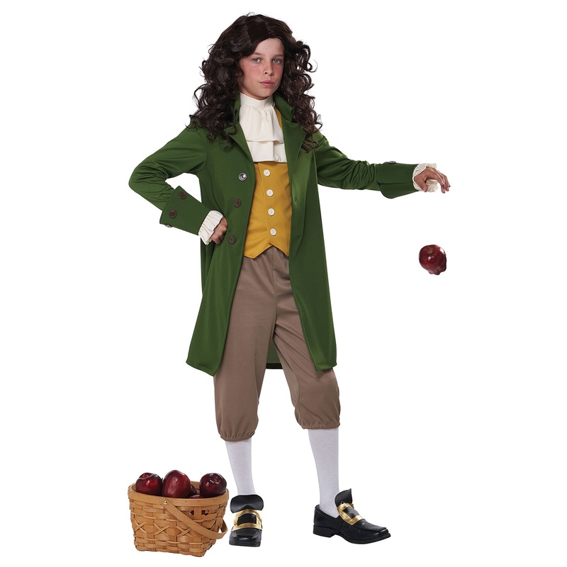 Sir Isaac Newton Child Costume Medium
