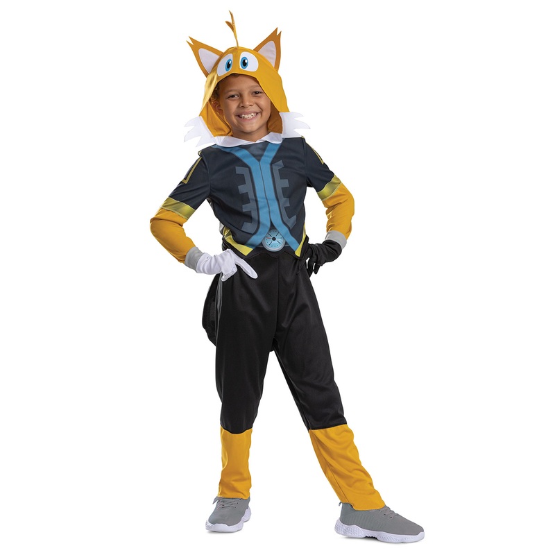 Tails Sonic Prime Classic Child Costume Small (4-6)