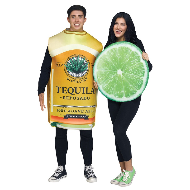 Tequila & Lime Couple Adult Costume Standard