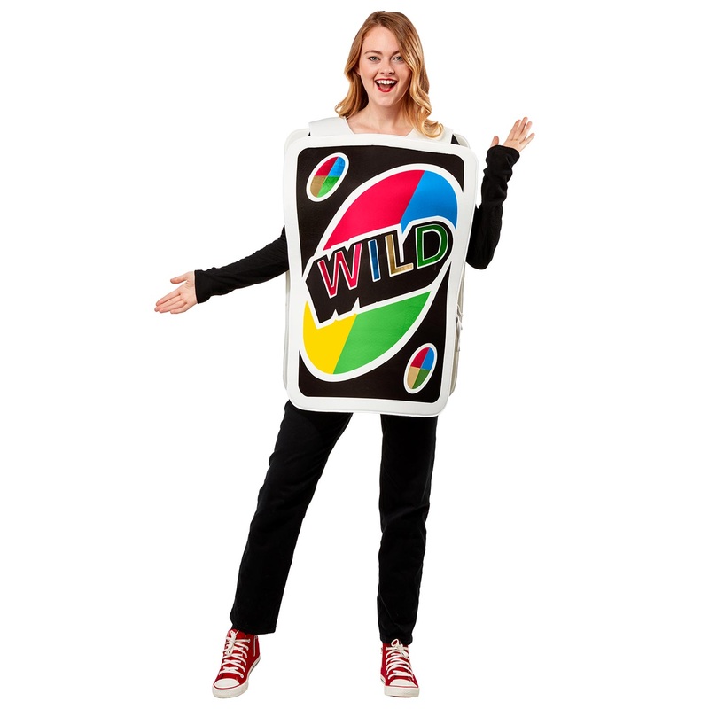 Uno Wild Card Adult Costume One Size