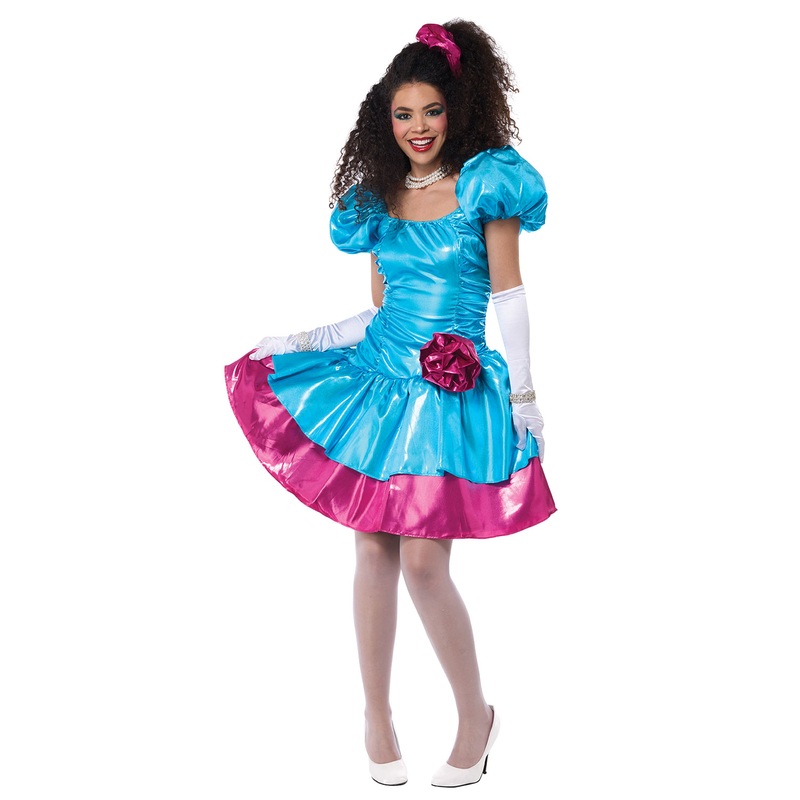 1980s Party Dress Adult Costume Small