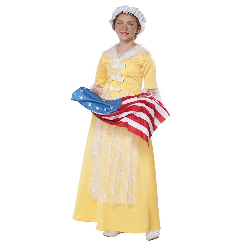 Betsy Ross an American Icon Child Costume Medium