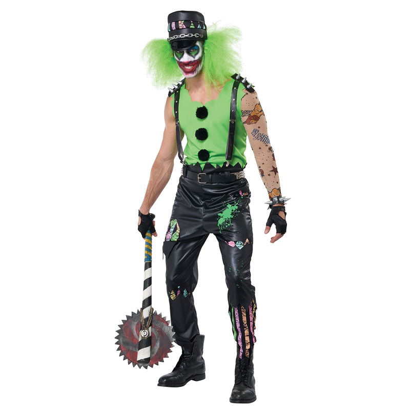 Crazed Clown Adult Costume Medium