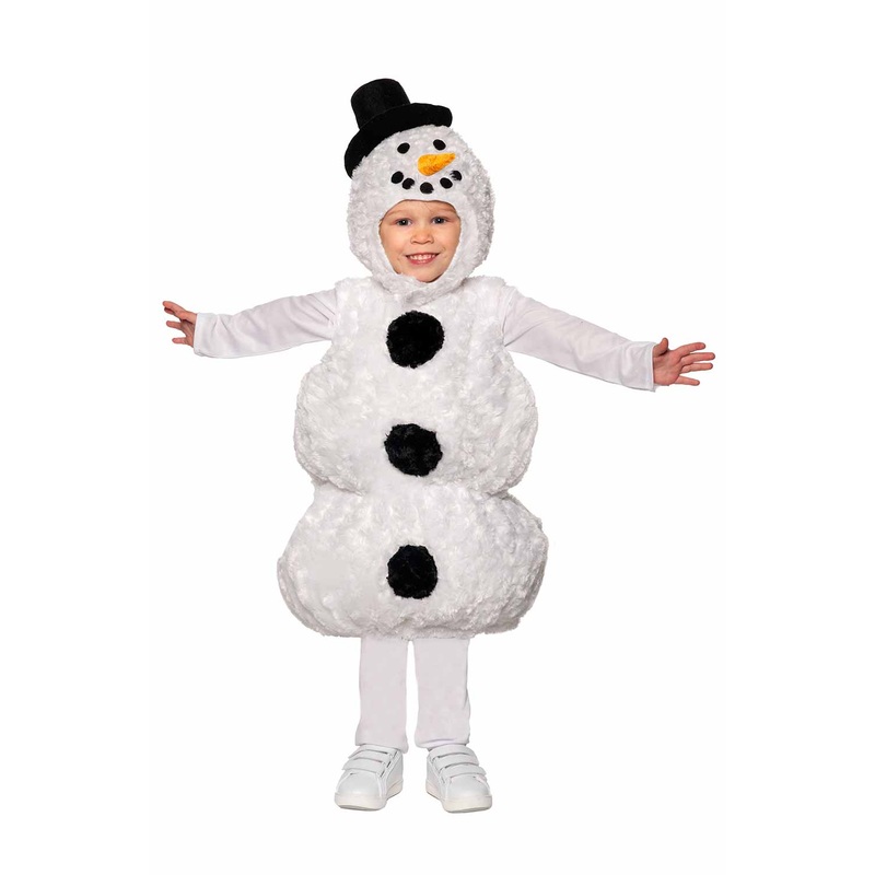 Snowman Belly Baby Toddler Costume Medium