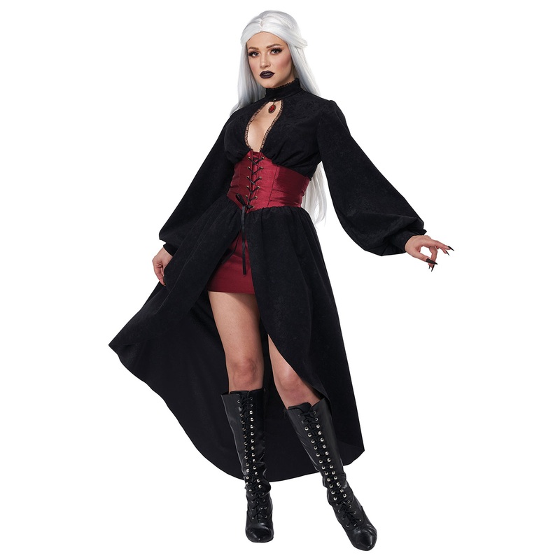 Vampire Corset Coat Adult Costume X-Small