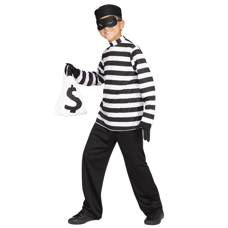 Burglar Child Costume Medium (8-10)