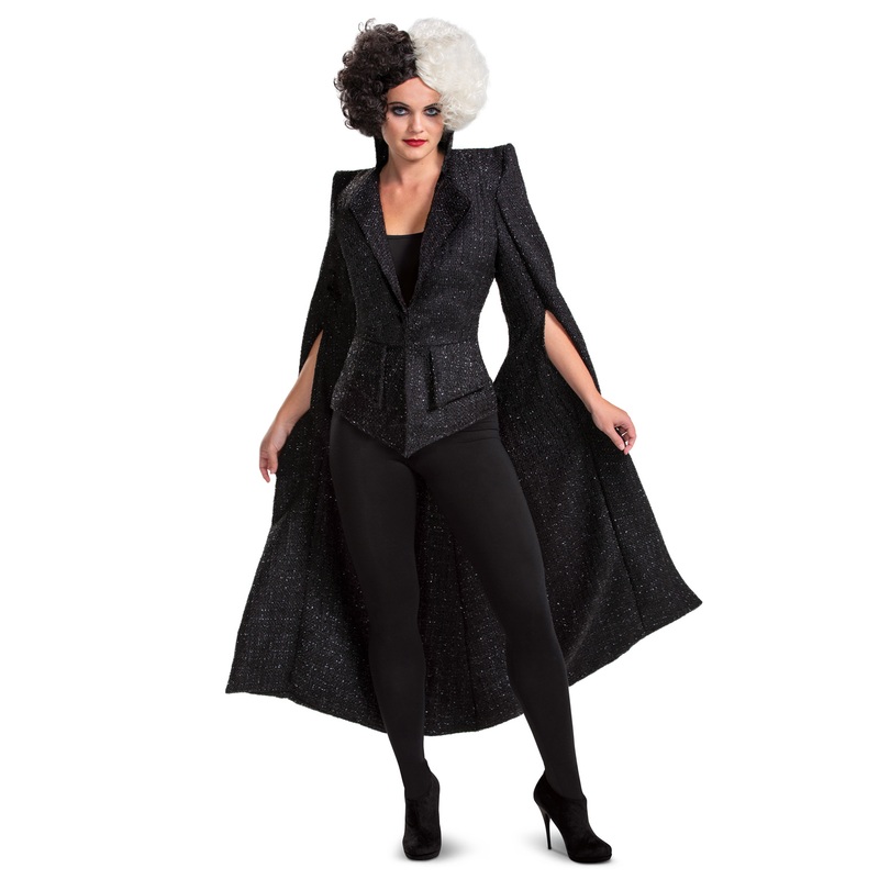Cruella Live Action Finale Deluxe Adult Costume Small (4-6)