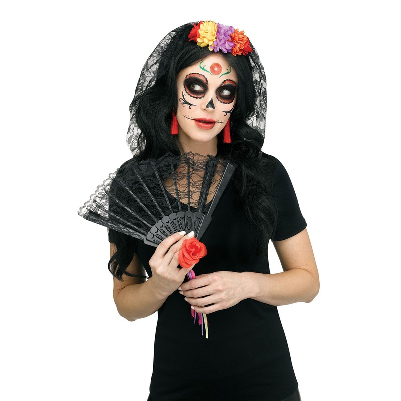 Day of the Dead Bride Instant Adult Costume Kit Standard