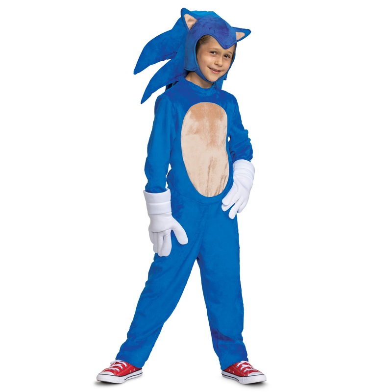 Sonic Movie Deluxe Child Costume Small (4-6)