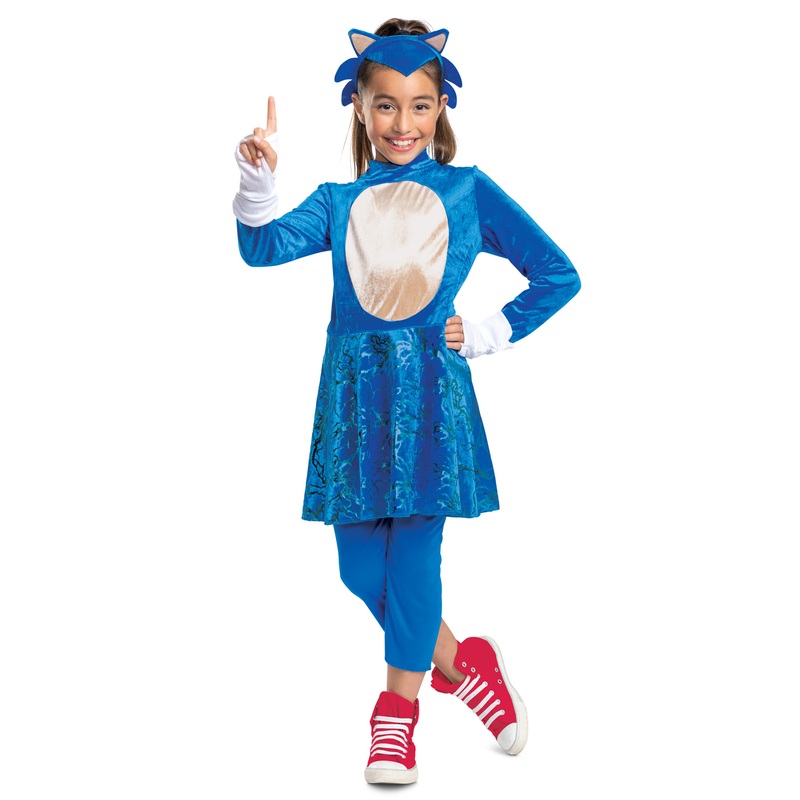 Sonic Movie Girl Child Costume Small (4-6x)
