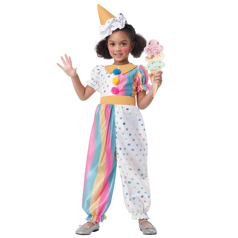 Sweet Treats Clown Toddler Costume Medium (3-4)