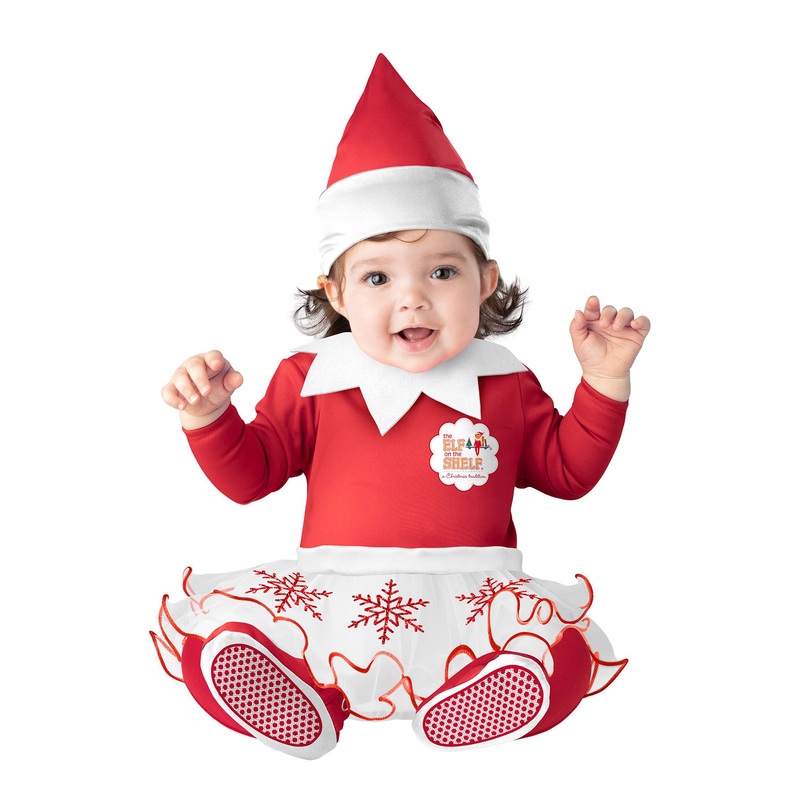 The Elf on the Shelf Baby Girl Elf Infant Costume X-Small (0-6)