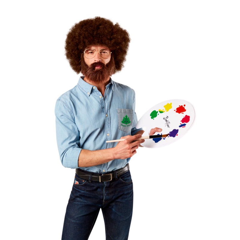 Bob Ross Adult Costume Top Standard