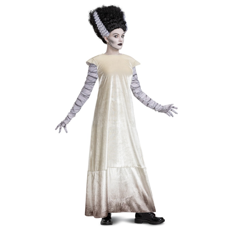 Bride Of Frankenstein Deluxe Adult Costume Small (4-6)