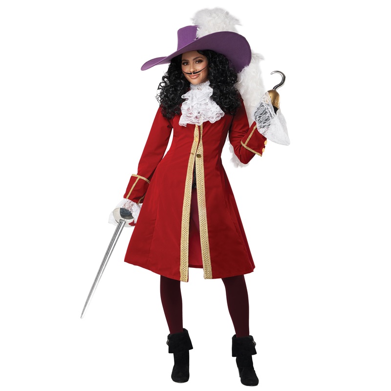 Captain Hook Adult Costume Small